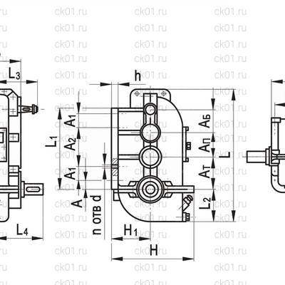 Редуктор вк 475 чертежи